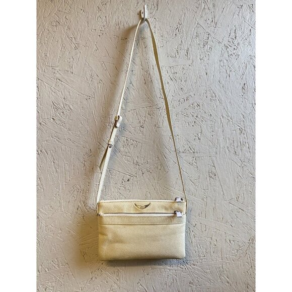 ZADIG & VOLTAIRE Stella wings leather women's crossbody + pouch DEFECTIVE - Picture 10 of 15